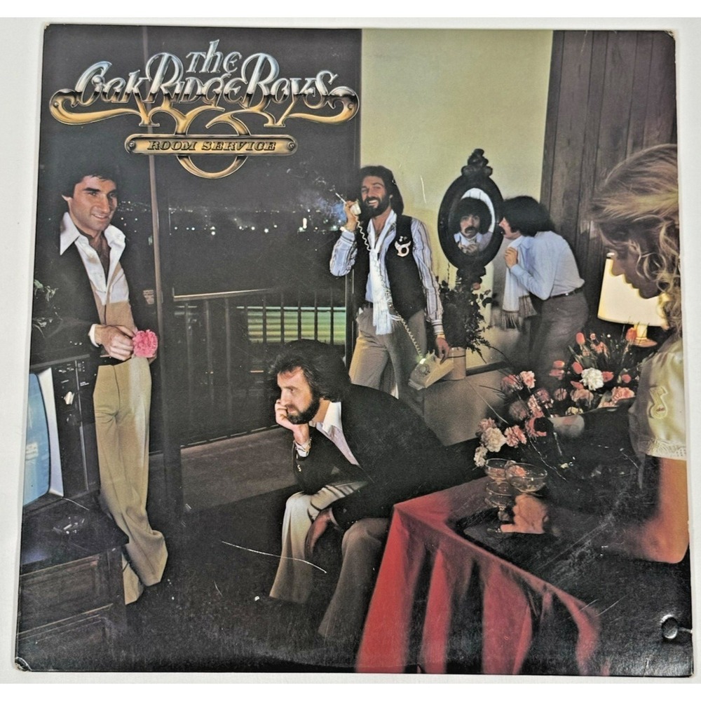 The Oak Ridge Boys Room Service Vinyl LP 12" Black 1978 Country AY-1065